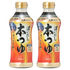 KIKKOMAN 龜甲萬 日式濃湯 Hontsuyu Hontsuyu 醬油 500ml 12個, 2個