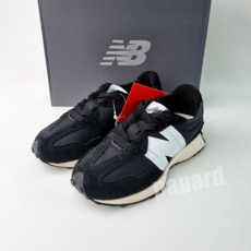 [국내매장판] 뉴발란스키즈 327 운동화 아동용 스니커즈 올 블랙