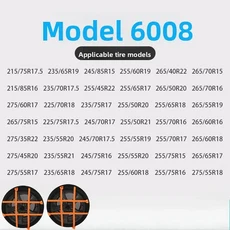 2개입 겨울용 스노우 체인 세트 완전 감싸는 미끄럼 방지 타이어 자동차 비상용 휠