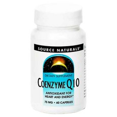 SOURCE NATURALS 輔酶Q10膠囊 75mg, 1罐, 60顆