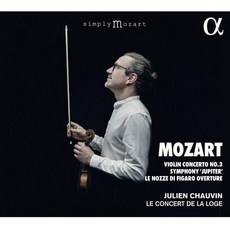 [CD] Julien Chauvin 모차르트: 교향곡 41번 '주피터' 바이올린 협주곡 3번 외 (Mozart: Symphony K.551 'Jupiter...