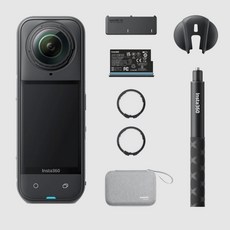인스타360 X5 에센셜 번들 블랙, Insta360 X5 Essential