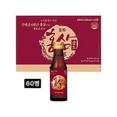 동화약품 홍삼골드, 100ml, 60개