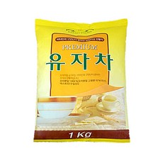 대호 유자차, 1kg, 8개, 1개입