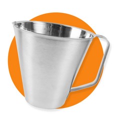 모쿠모쿠 스텐 계량컵 제빵계량컵, 0.5L