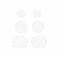 군인 군대 신발 운동화 뒤꿈치 보강 패치 화이트 6P 내피 수선 구멍 방지