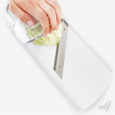 굿템 스텐 손잡이 채칼 채칼안전손잡이홀더