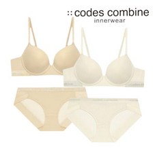 베이직 여성 노와이어 브라팬티세트 2종 택1 (CEWBRBP162SKCRM BP162) 2557417