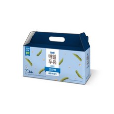 [선물세트] 매일두유 고단백 플레인 저당두유 190ml 24팩, 24개