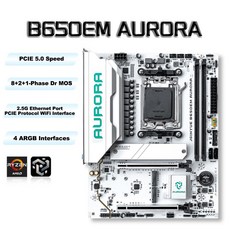 게이밍 B650 MATX 메인보드 9700X 9600X 9800X3D 7500DR5 DDR5 DRMOS AM5 AMD 슬롯 스테 PCIE 55A 파워, 마더보드