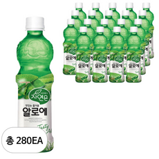 자연은 알로에, 500ml, 280개