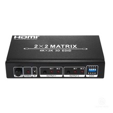 2대2 HDMI 영상선택기 분배기 일체형 2:2 화면전환기 2포트 4포트