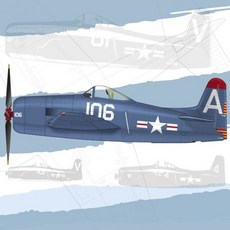 아카데미과학 F8F-1/2 USS 타라와, 12313, 1개