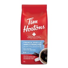 캐나다 국민커피 팀홀튼 Canada Favorite Coffee Tim Hortons Collection, 8.팀홀튼 프렌치바닐라 미디엄(미세분쇄)300gx2개, 1개, 300g