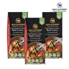 보라티알 블루엘리펀트 레드커리 소스 200g x 3개