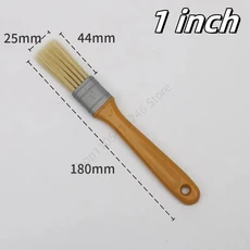 5Pcs 플라스틱 페인트 브러시 1 5 인치 다기능 부드러운 강모 내구성 청소 ​​홈 개선 벽 도구, 01 5Pcs, 1개