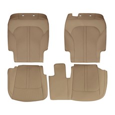 루젠 쏘렌토 MQ4 시트커버 차량용 등쿠션 방석 2열, 1세트, 올리브브라운 (5인승/7인승)