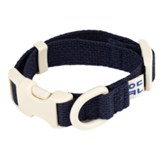 구름솜 부드러운 강아지 목줄 콜마이네임, 네이비, 1개