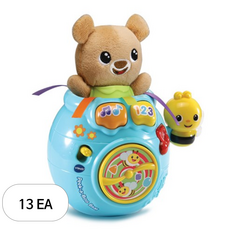 브이텍 스마트 피카부 베어 에듀볼, 13개, 혼합색상