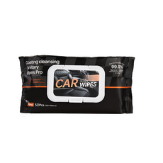 Pufax CAR WIPES 鍍膜潔淨 涼感潔淨 濕巾, 30套, 50個裝