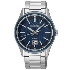 SEIKO精工 CS系列 簡約經典大日期窗腕錶 禮物 SUR559P1/6N76-00K0B