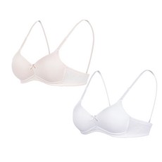 Feel Good Wear愛心圖案第3階段天絲青少年胸罩 2入 CBR2S6061