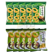 구운양파 70g x 5ea + 구운대파 70g x 5ea / 봉지과자 구운양파 구운대파 해태신제품 가루비 봉지과자 씩씩가게, 구운양파5봉+구운대파5봉, 1개