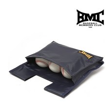 BMC 심판 볼주머니 OFFICIAL 네이비 카본패브릭소재 공 8개수납