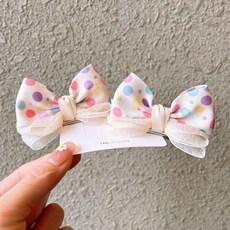 레브베베KC 버블리본삔(1쌍세트)*6_5cm*