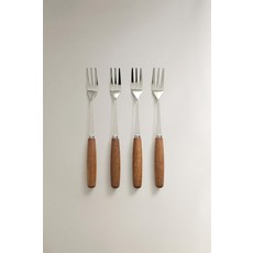 zara 자라 우드 디저트 포크 세트(4개입) - 라이트 베이지6232/730/746134582, zara 자라 우드 디저트 포크 세트(4개입) - 라이