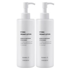 참존nc1 더블렛 크리미 로션 / 크림과 로션이 하나로 / 주름개선 미백 / 적당한 유분감 수분로션 / 보습+영양+탄력 / 판테놀 프로폴리스 발효 세라마이드/ ewg그린, 2개, 300g