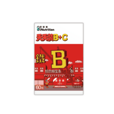 愛營養 iNutrition 酵母綜合維生素B群 C 單盒組, 1個