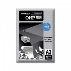 라미에이스 OHP 필름 낱장 복사용 100매 A3 100mic / 297x420mm