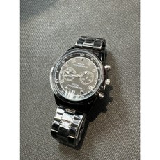 【密錄攝影手錶】錄音 錄音錄影 拍照 簡單操作 迷你針孔 手錶針孔攝影微型攝影手錶 HD高畫質 隱藏式攝影機, 1個, 鋼鐵錶帶(黑)