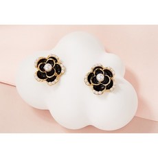 BEAGLE 925銀 山茶花珍珠耳環 氣質百搭 耳飾