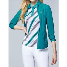 마코 여성 지퍼 배색 집업 점퍼MMW1JP01 1168522, 090, 마젠다i44