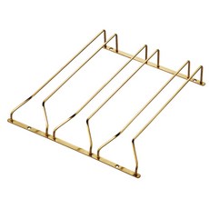 고급 스테인리스 와인잔걸이 거치대 와인랙 렉 4가지 색상, 골드유광, 1개