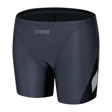 백화점상품 아레나 남성수영복 스텝바이 3부 다크그레이 차분한 실내수영복