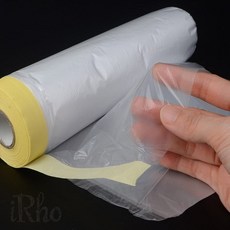 만보샵 마스킹 비닐 테이프 18M 라인테이프, 55cm