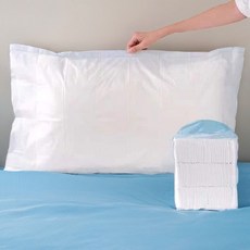 방수 일회용 호텔용 베개 500매, 50cmx80cm, 일회용 오염방지 베개 커버 200개, 1개