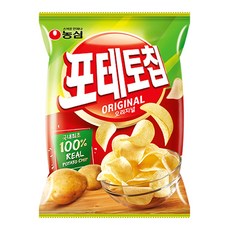 농심 포테토칩오리지널, 60g, 10개