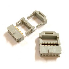 3M原廠 7910-B500EL 3448-7910 2.54mm間距 10P IDC壓排接頭三件式-10入/包(含稅), 1個, 10pcs/包