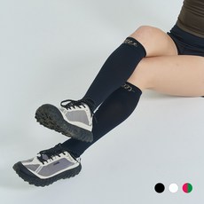 삭스업 컴프레션 러닝 니삭스, 화이트, 1개