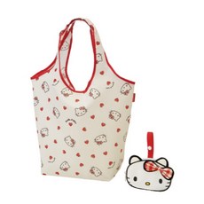헬로키티 쇼핑 장바구니 에코백 (지갑 주머니 세트), 1개