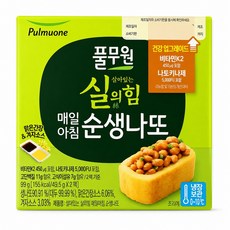 풀무원 생산직송 매일아침 순생나또 총, 99g, 30개