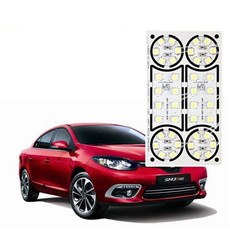 SM3네오RE LED 실내등 전구 전방등 중앙등 조명등, 레드LED, 1개