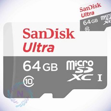 SanDisk microSDXC 카드 QUNR 64GB 드론SD카드 SD카드64GB