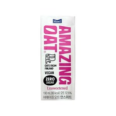 매일 어메이징 오트 언스위트, 190ml, 8개