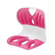 矯正坐姿護腰坐墊 兒童防駝背坐姿矯正 護腰椅墊 辦公室久坐護脊美臀減壓坐墊, 粉色