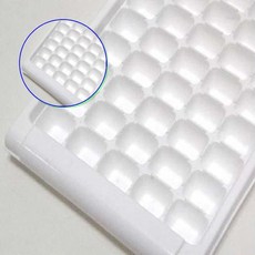 쌍문상회 지금 필요한 뚜껑얼음틀 60칸 얼음트레이 실리콘얼음트레이 특이한얼음틀 제빙기 얼음 대형 31872EA, 본상품